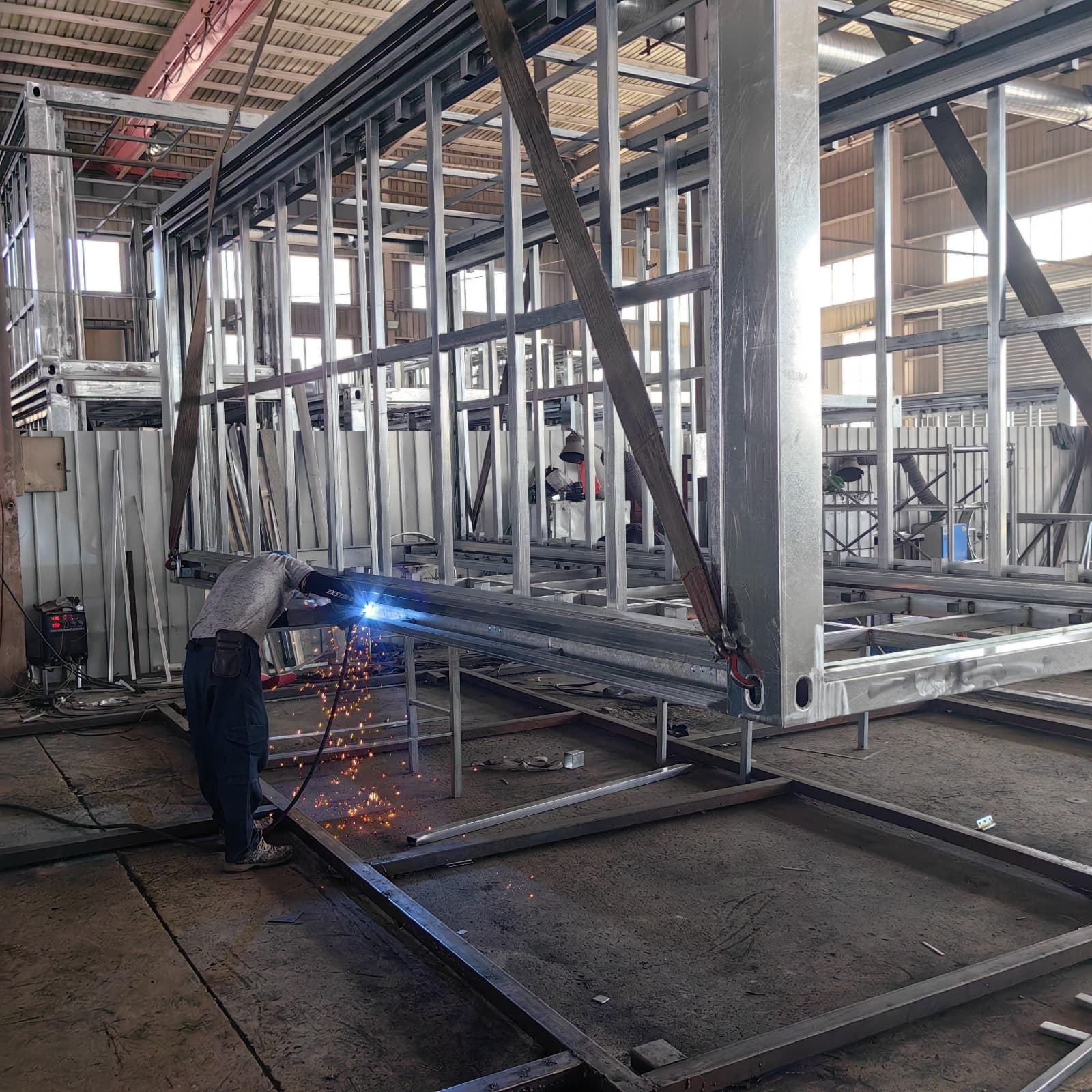 Expandable Home Steel Frame Construction