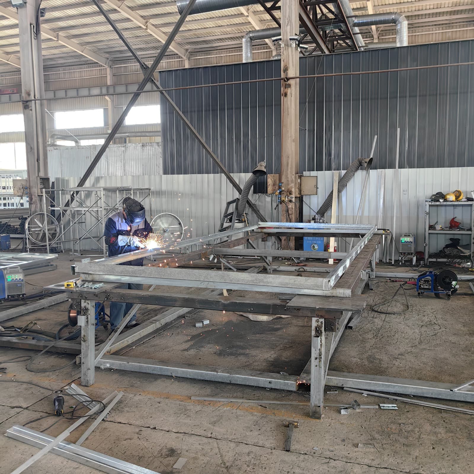 Expandable Home Steel Frame Construction