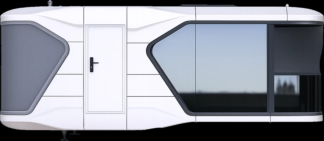 Space Capsule V-5, exterior