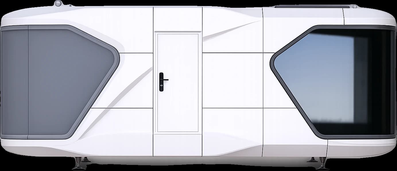 Space Capsule V-6, exterior
