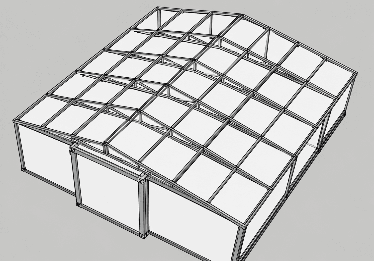 Reinforced Truss for Solar